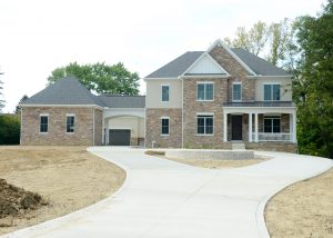 view from the front elevation